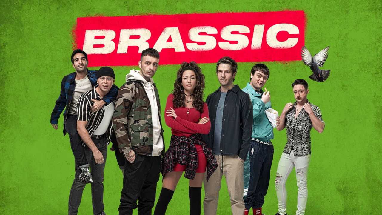 Brassic — backdrops with title 2