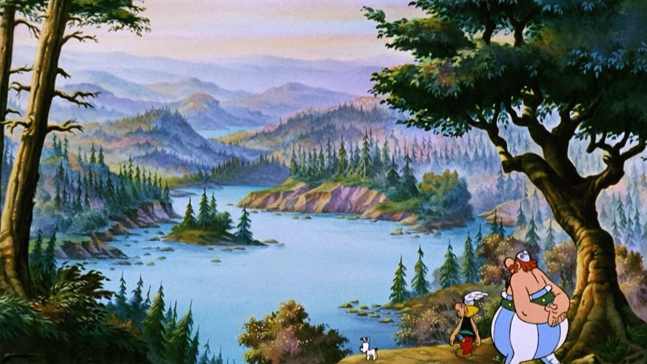 Asterix Conquers America — backdrops 1