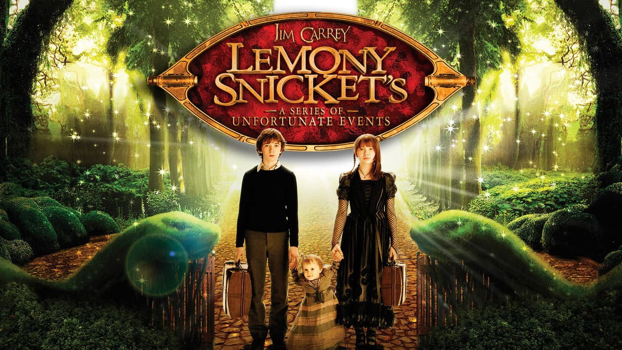 Lemony Snicket's A Series of Unfortunate Events — backdrops with title 3