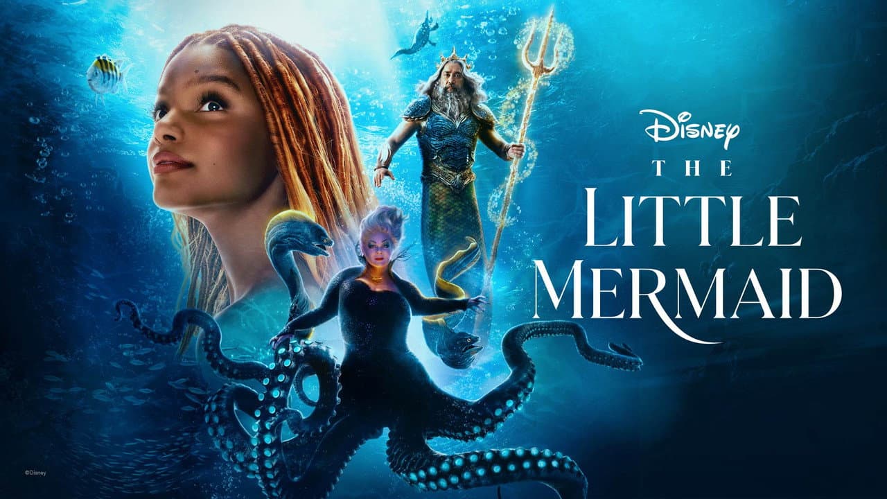 The Little Mermaid — backdrops with title 7