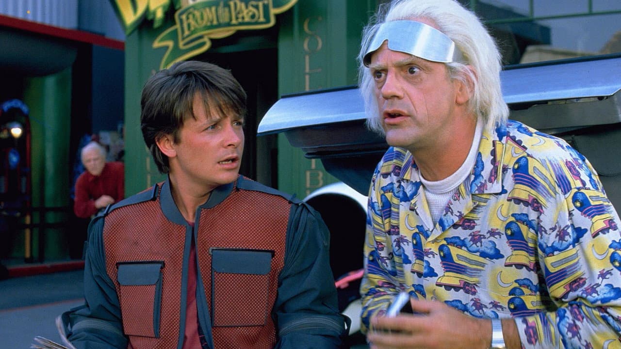 Back to the Future Part II — backdrops 2