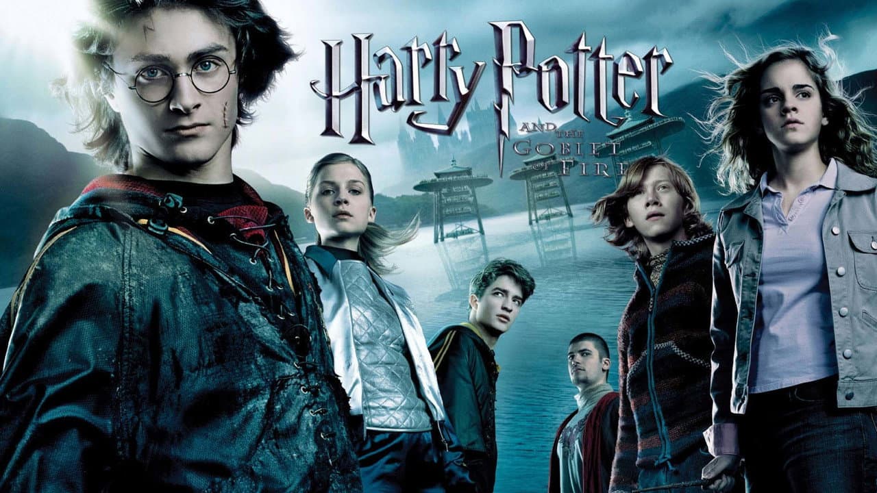 Harry Potter and the Goblet of Fire — backdrops with title 4
