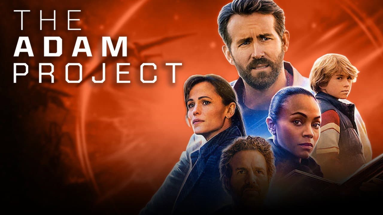 The Adam Project — backdrops with title 4