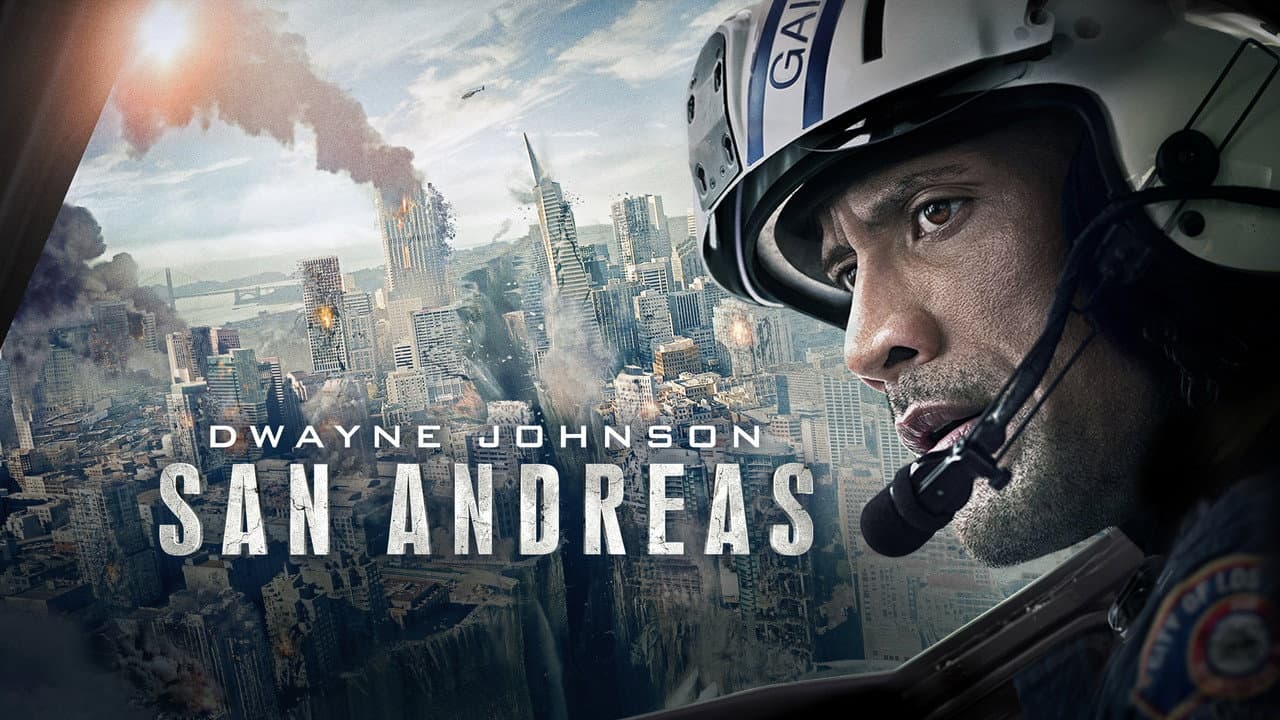 San Andreas — backdrops with title 1
