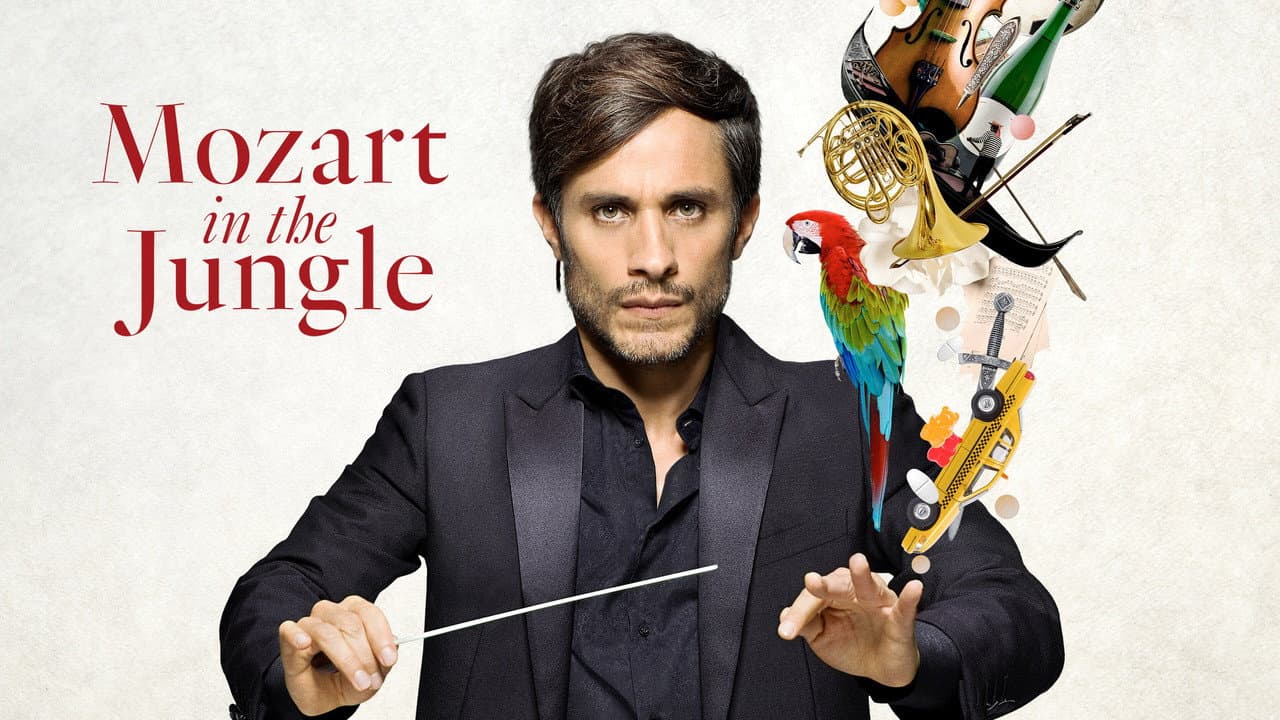 Mozart in the Jungle — backdrops with title 4