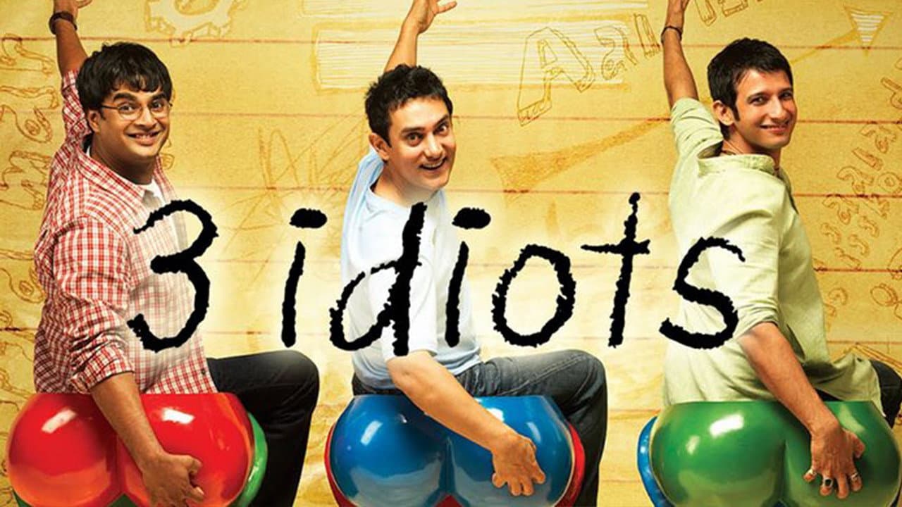 3 Idiots — backdrops with title 3