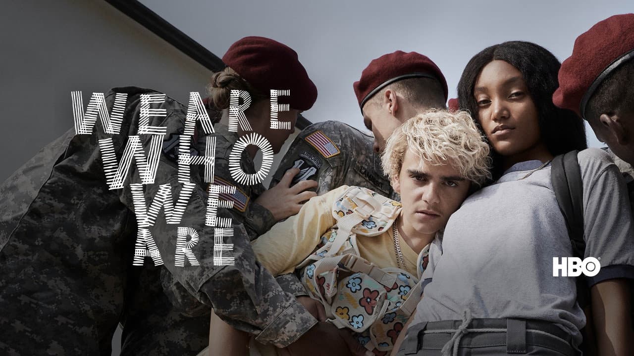 We Are Who We Are — backdrops with title 4