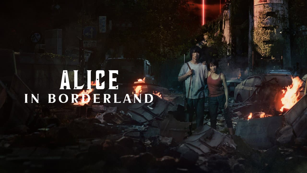 Alice in Borderland — backdrops with title 7