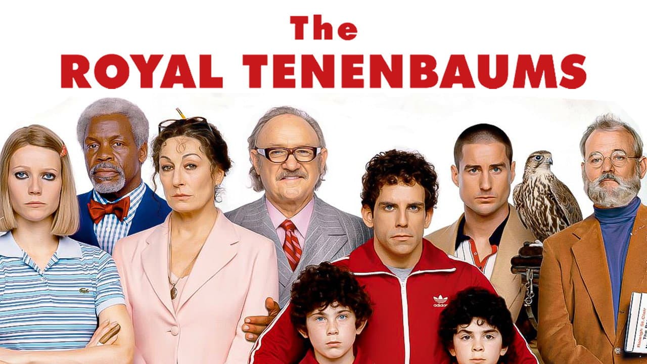 The Royal Tenenbaums — backdrops with title 3