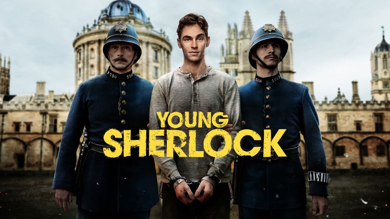 Young Sherlock — backdrops with title 2