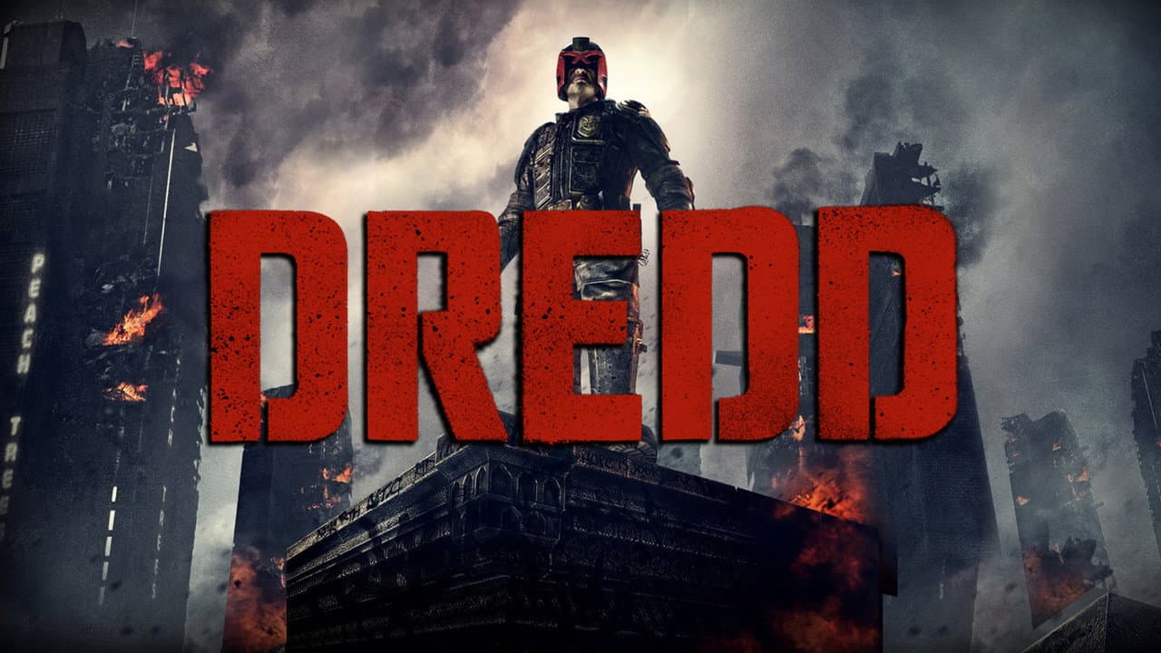 Dredd — backdrops with title 3