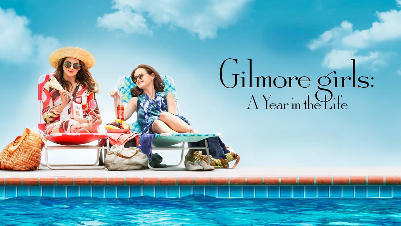 Gilmore Girls: A Year in the Life — backdrops with title 2