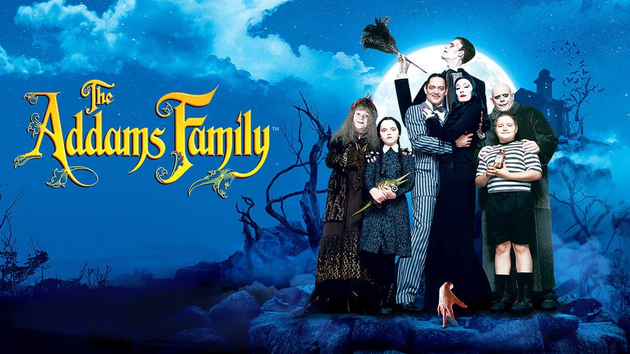 The Addams Family — backdrops with title 4