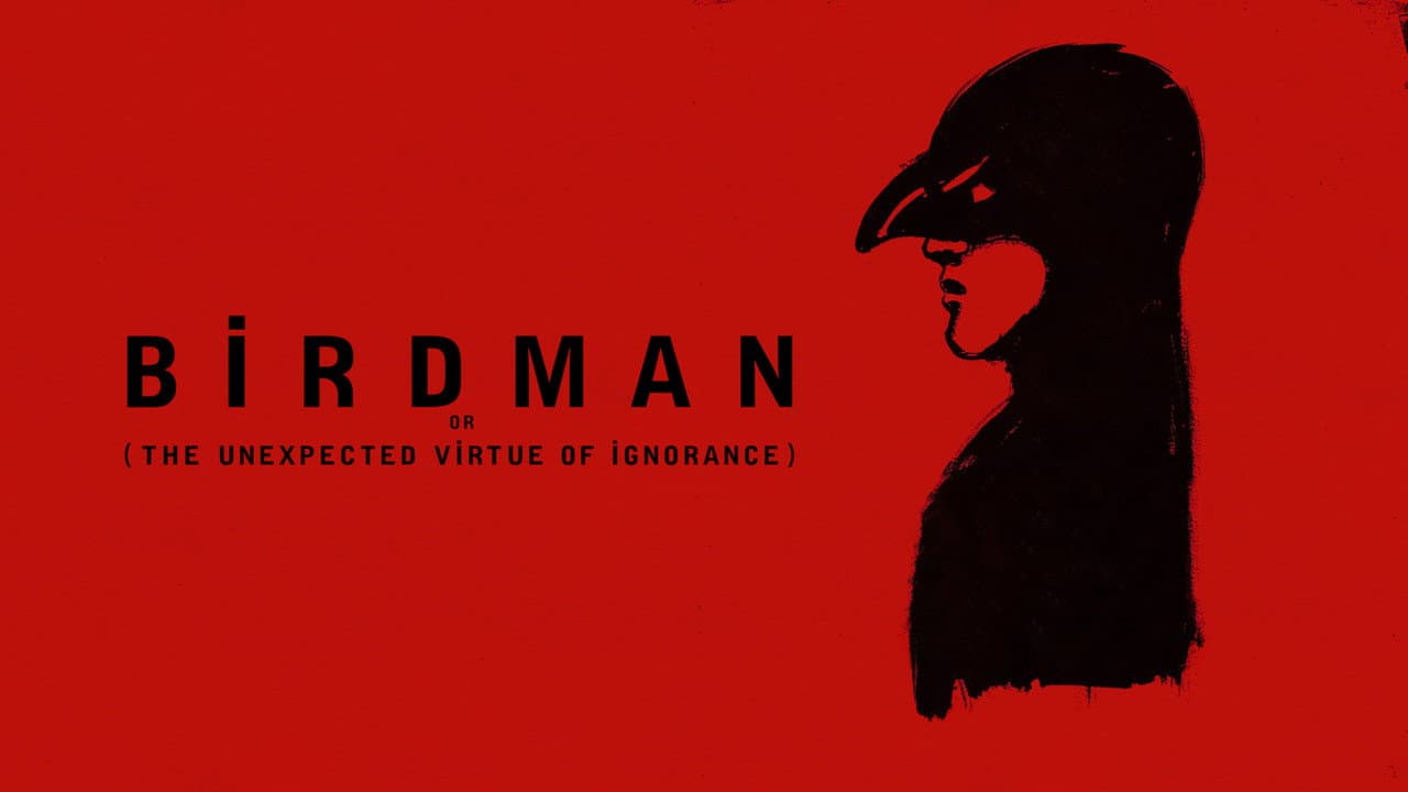 Birdman or (The Unexpected Virtue of Ignorance) — backdrops with title 8