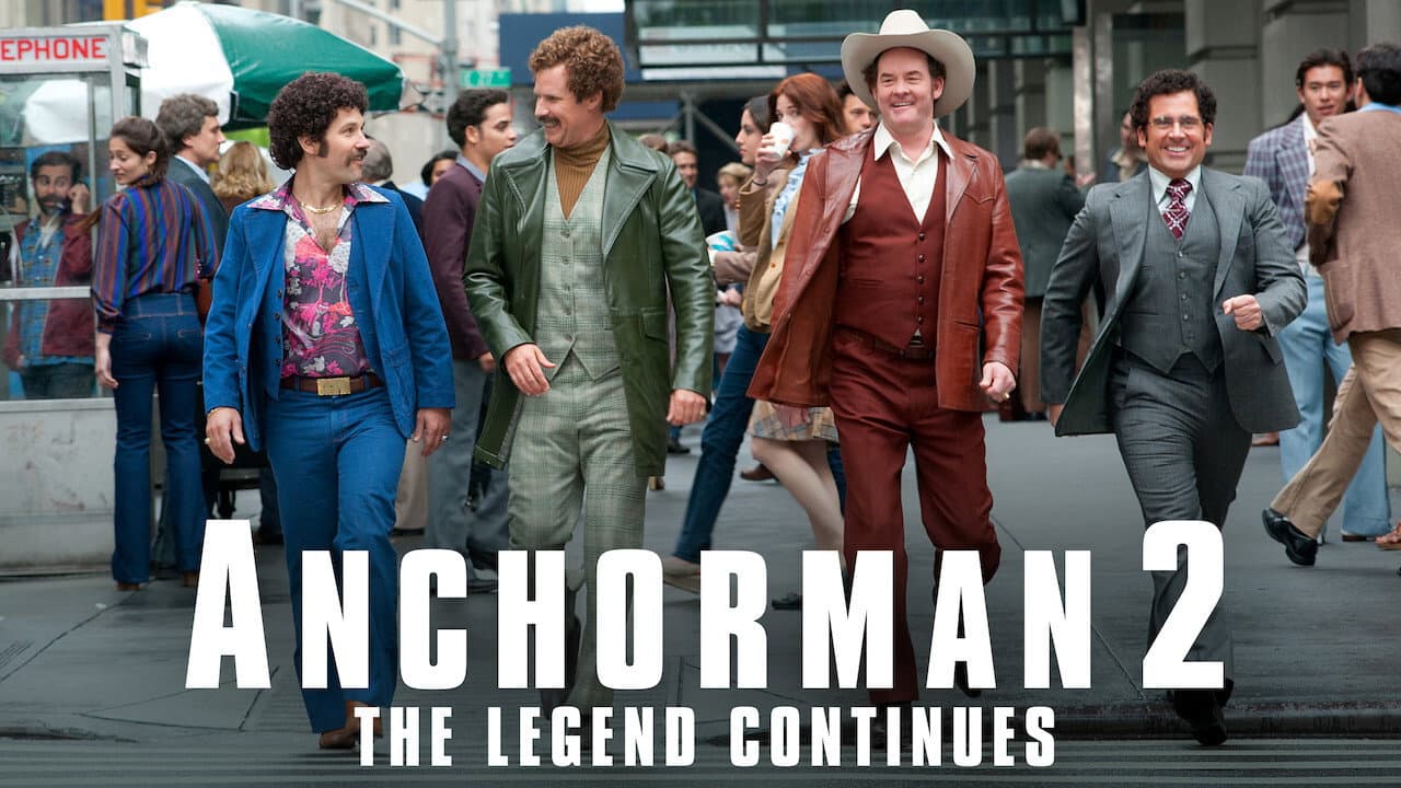 Anchorman 2: The Legend Continues — backdrops with title 4