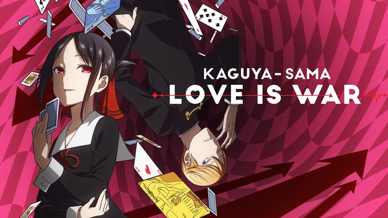 Kaguya-sama: Love Is War — backdrops with title 1