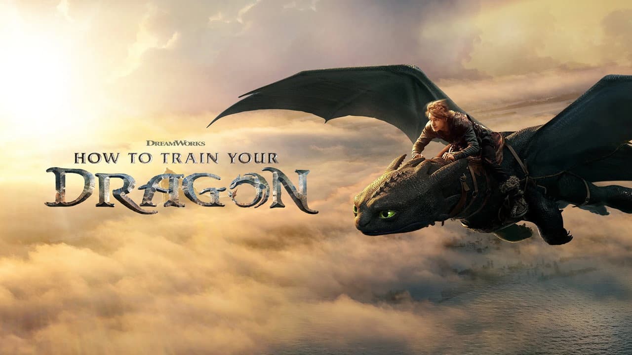 How to Train Your Dragon — backdrops with title 3