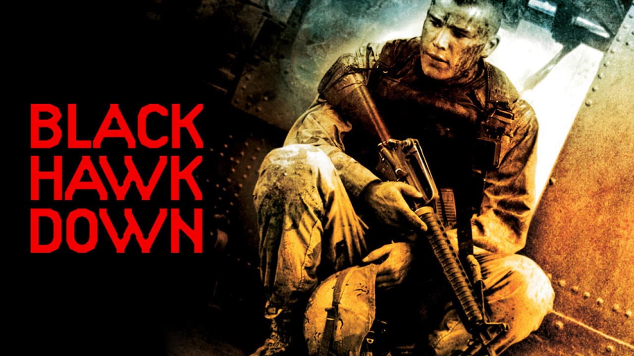 Black Hawk Down — backdrops with title 3