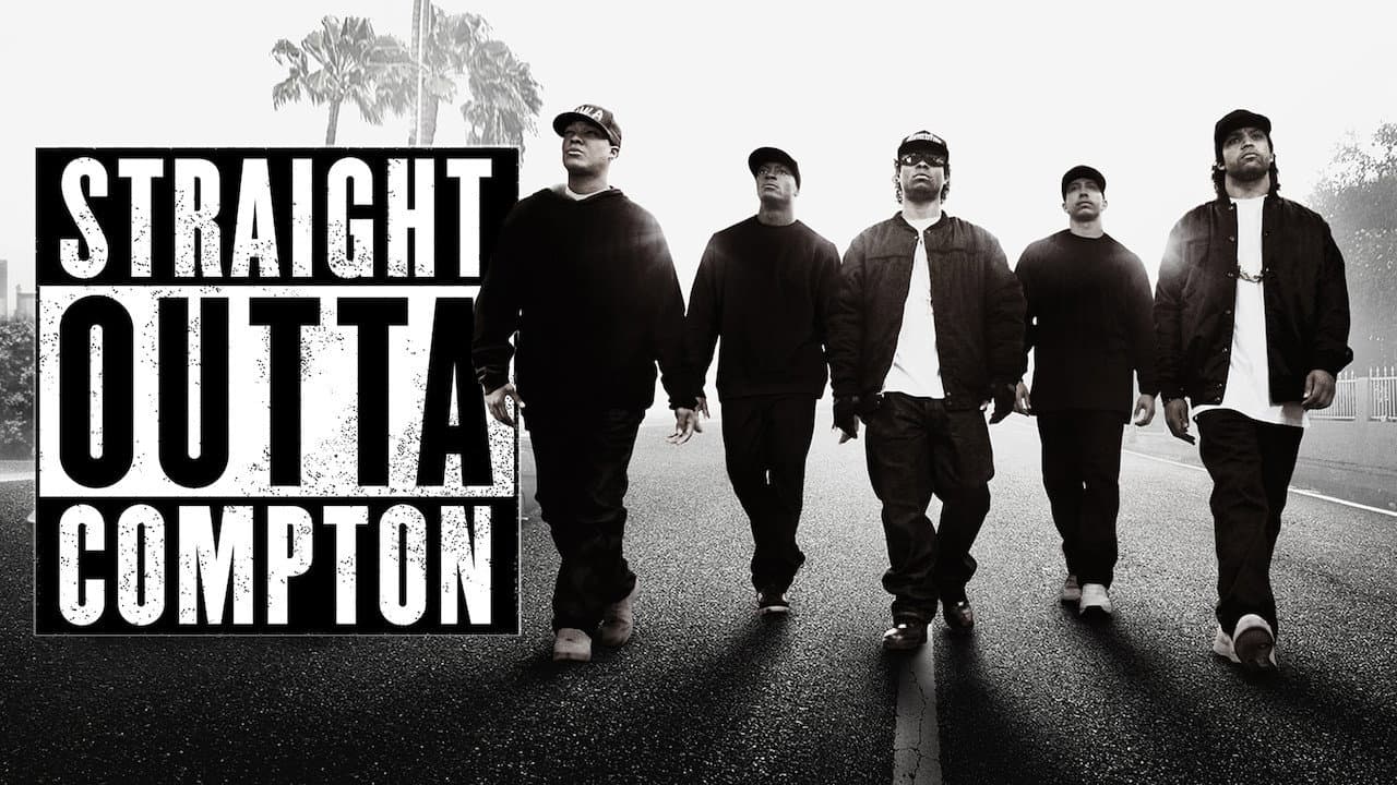Straight Outta Compton — backdrops with title 4
