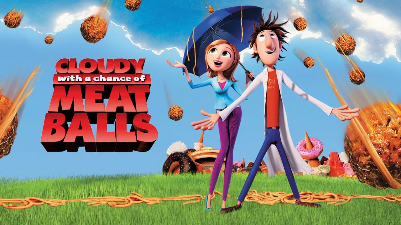 Cloudy with a Chance of Meatballs — backdrops with title 2