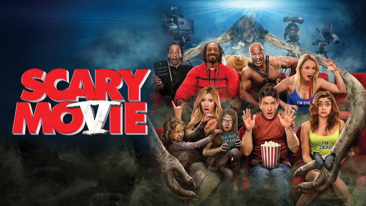 Scary Movie 5 — backdrops with title 5