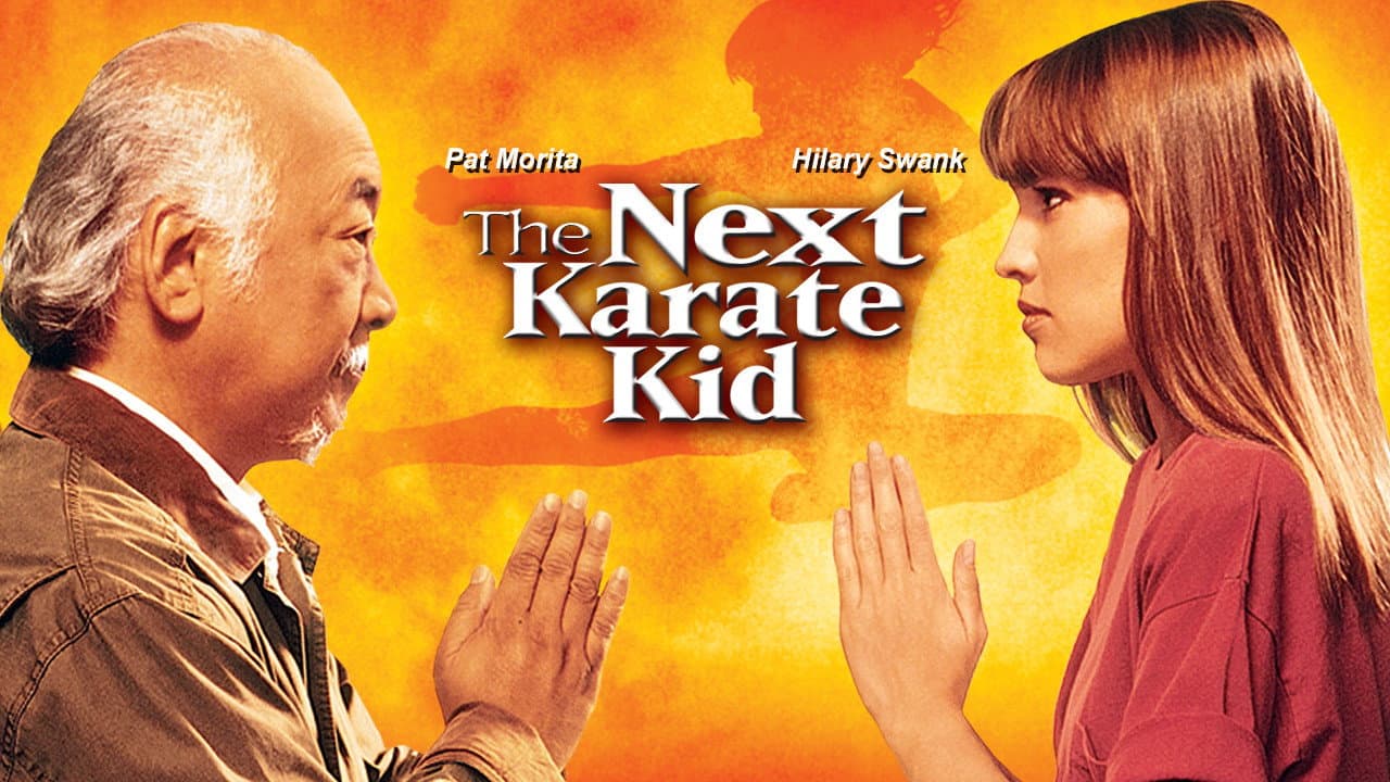 The Next Karate Kid — backdrops with title 4