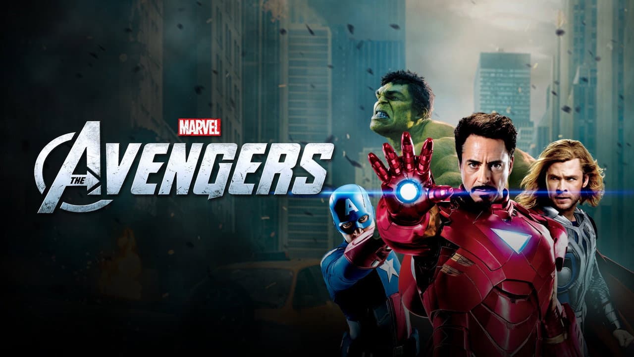 The Avengers — backdrops with title 2