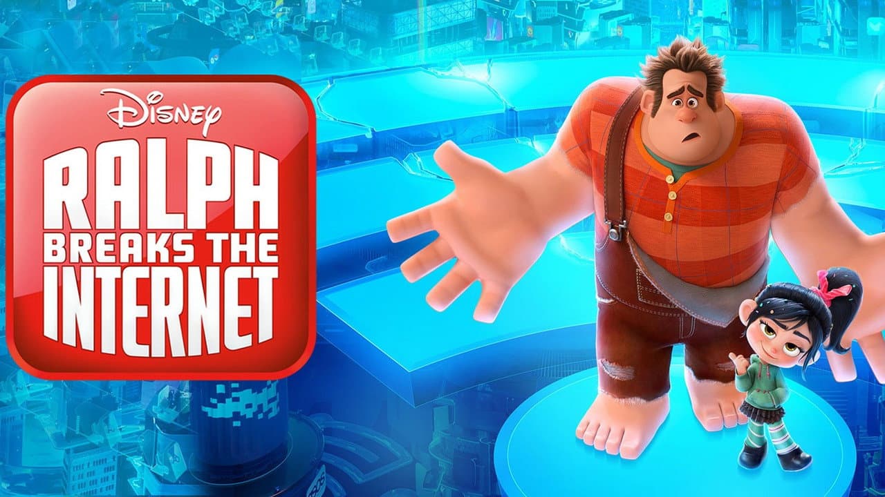 Ralph Breaks the Internet — backdrops with title 3