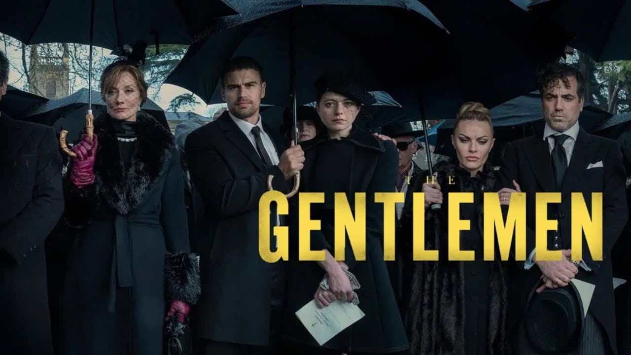 The Gentlemen — backdrops with title 3