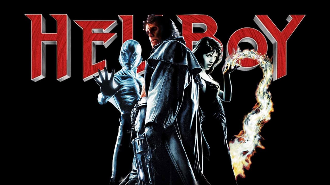 Hellboy — backdrops with title 4