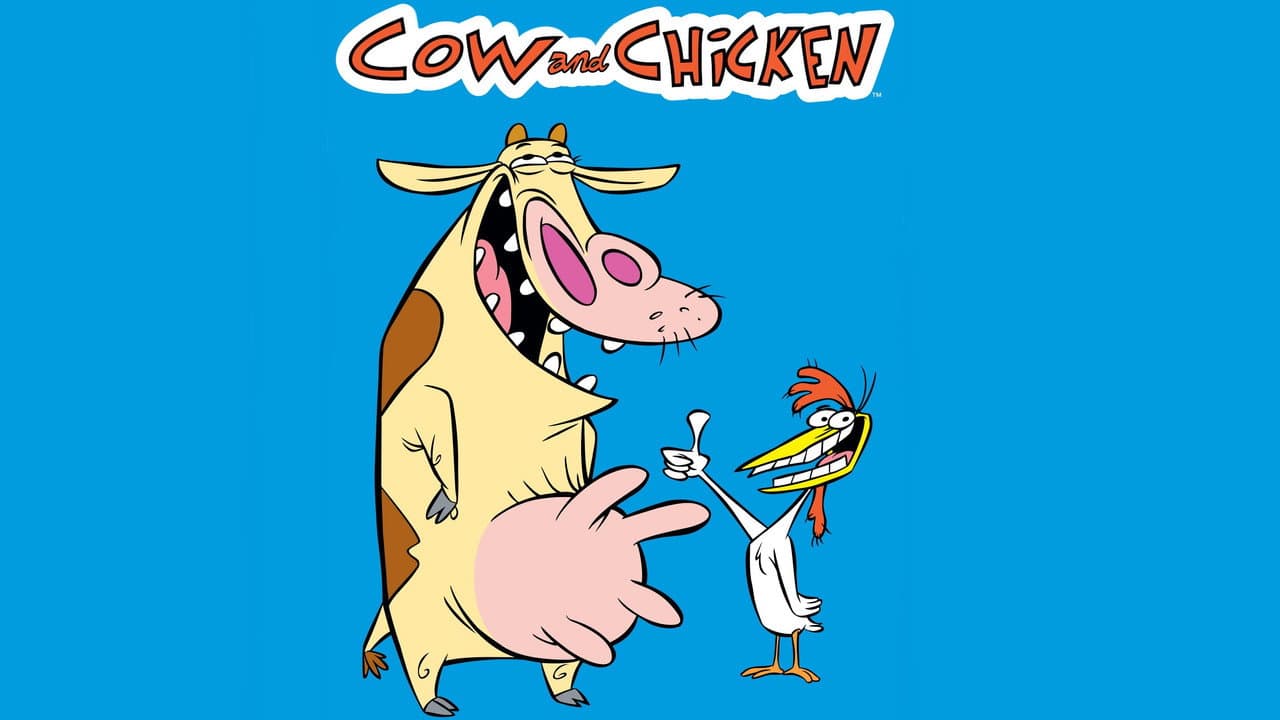 Cow and Chicken — backdrops with title 2