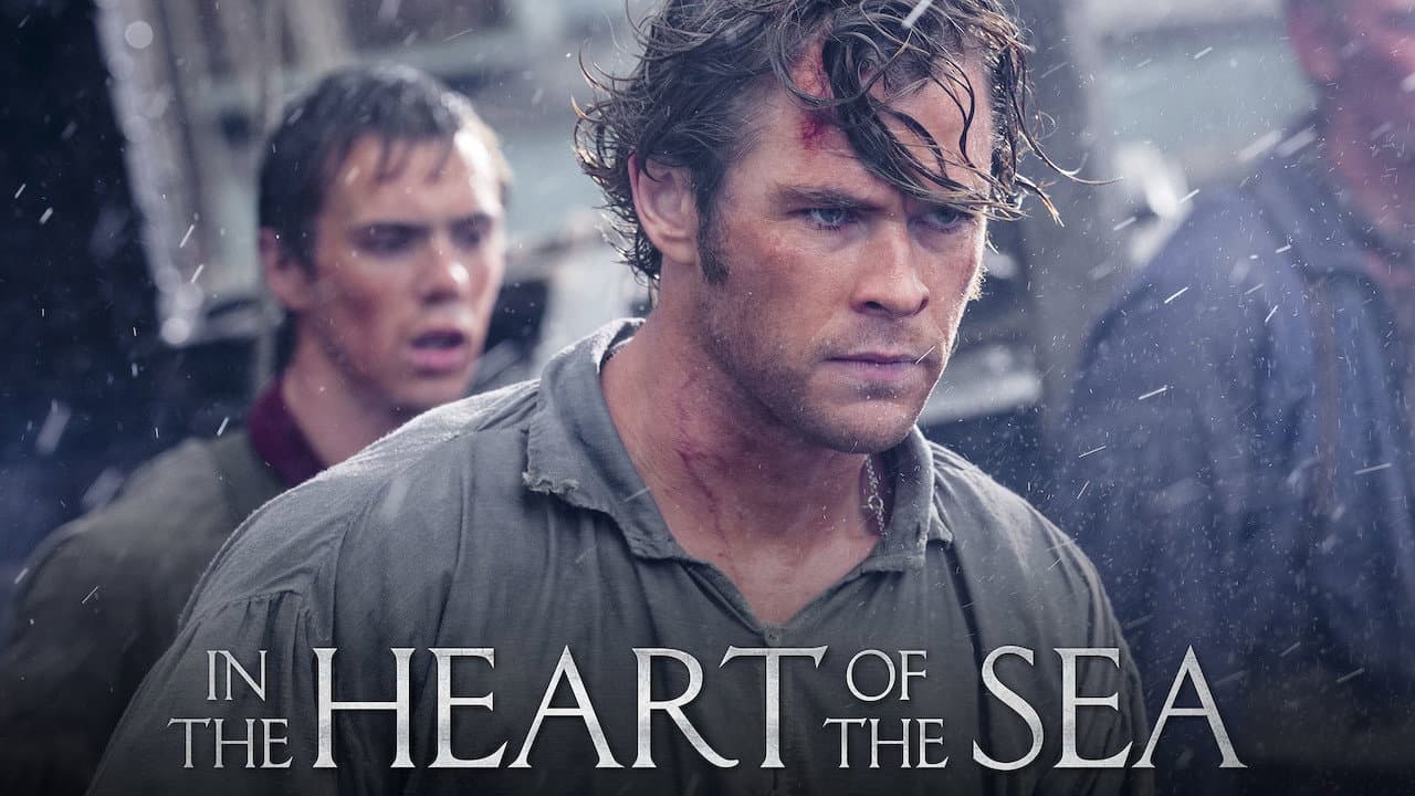 In the Heart of the Sea — backdrops with title 3