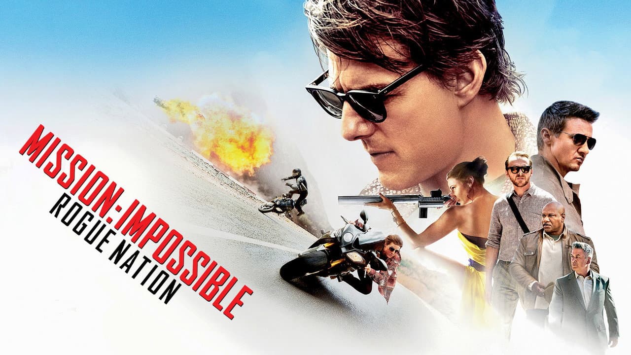 Mission: Impossible - Rogue Nation — backdrops with title 2