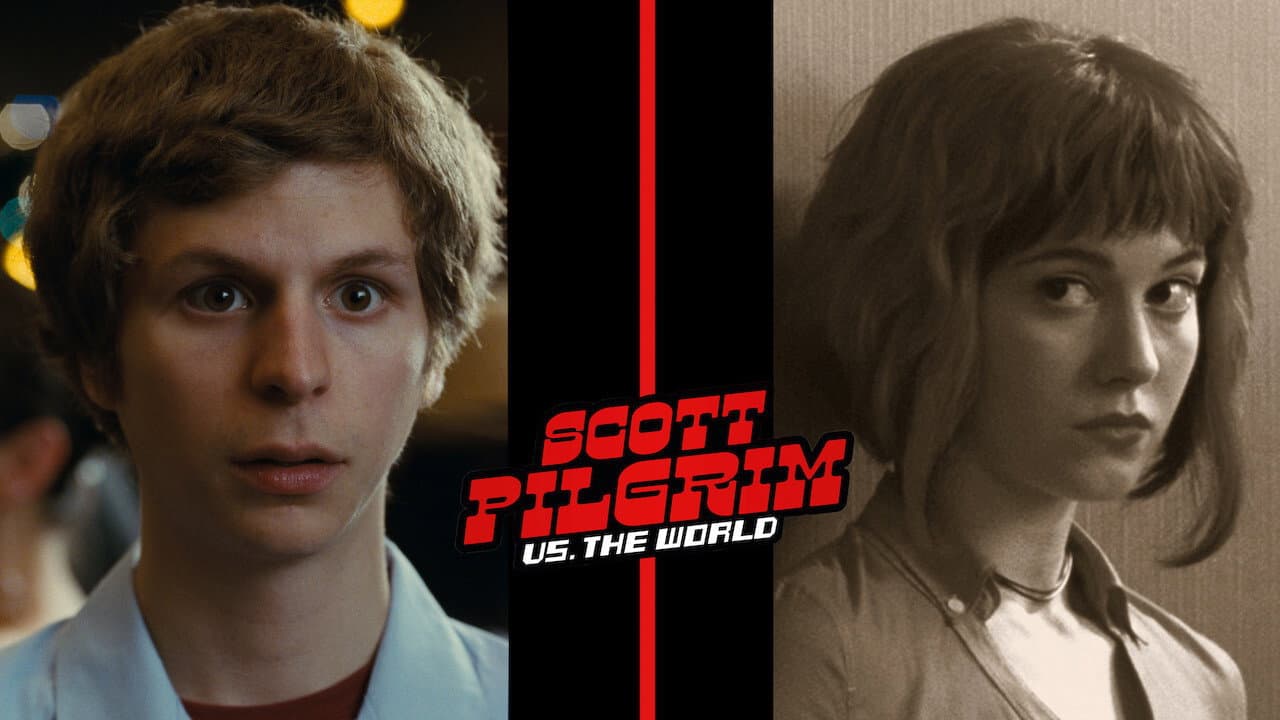 Scott Pilgrim vs. the World — backdrops with title 7