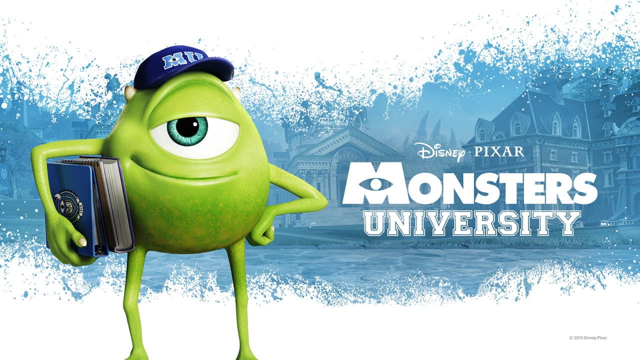 Monsters University — backdrops with title 2