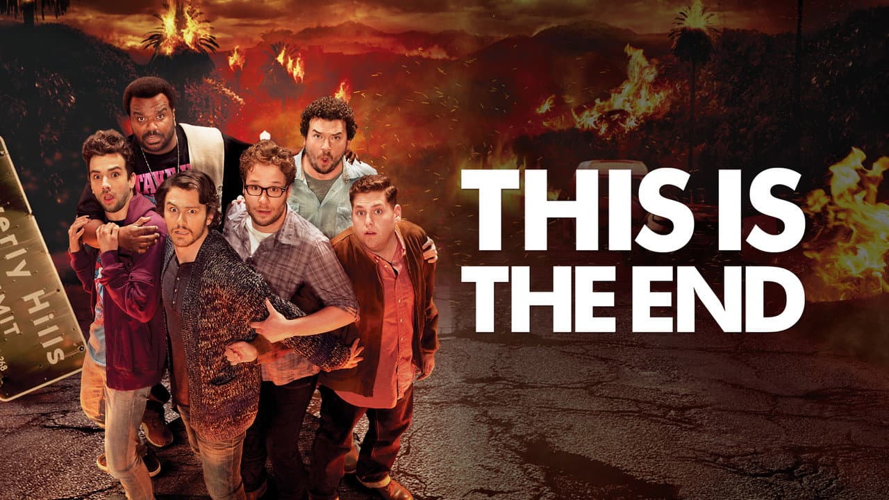 This Is the End — backdrops with title 4