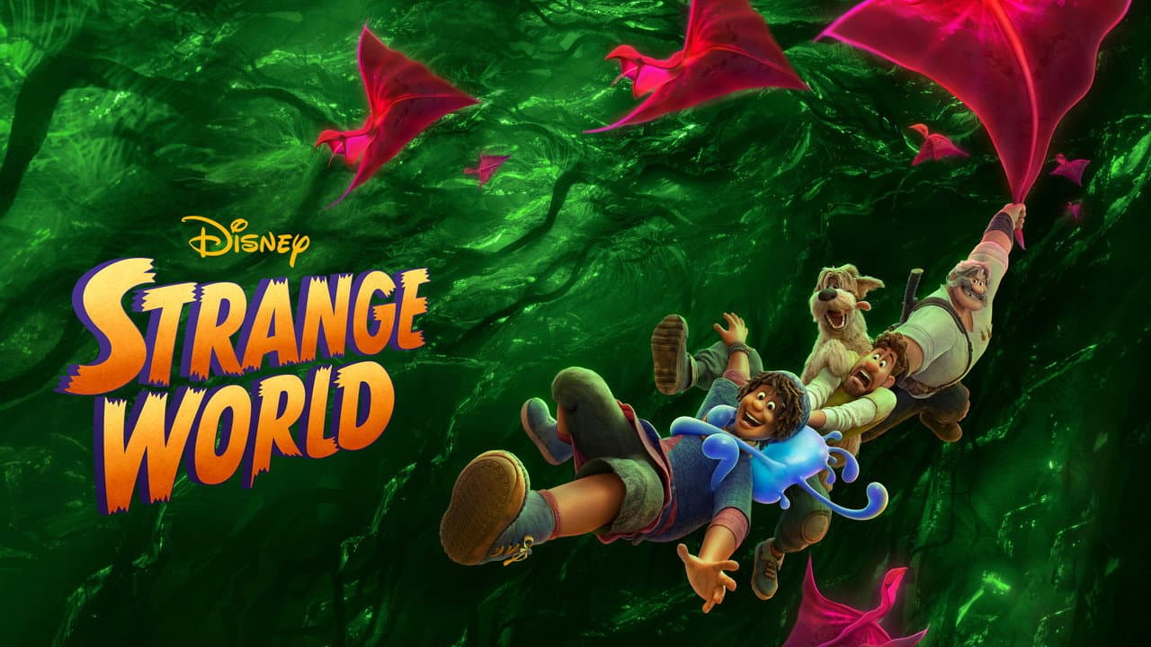 Strange World — backdrops with title 2