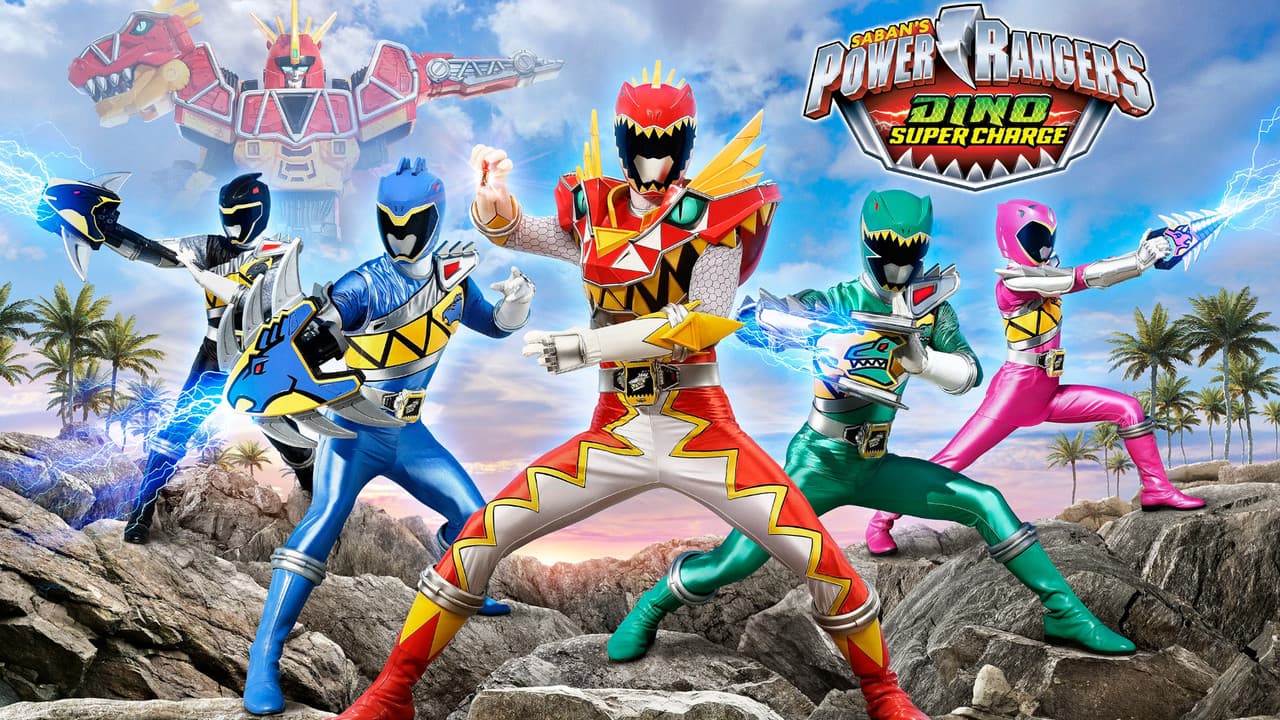 Power Rangers — backdrops with title 4
