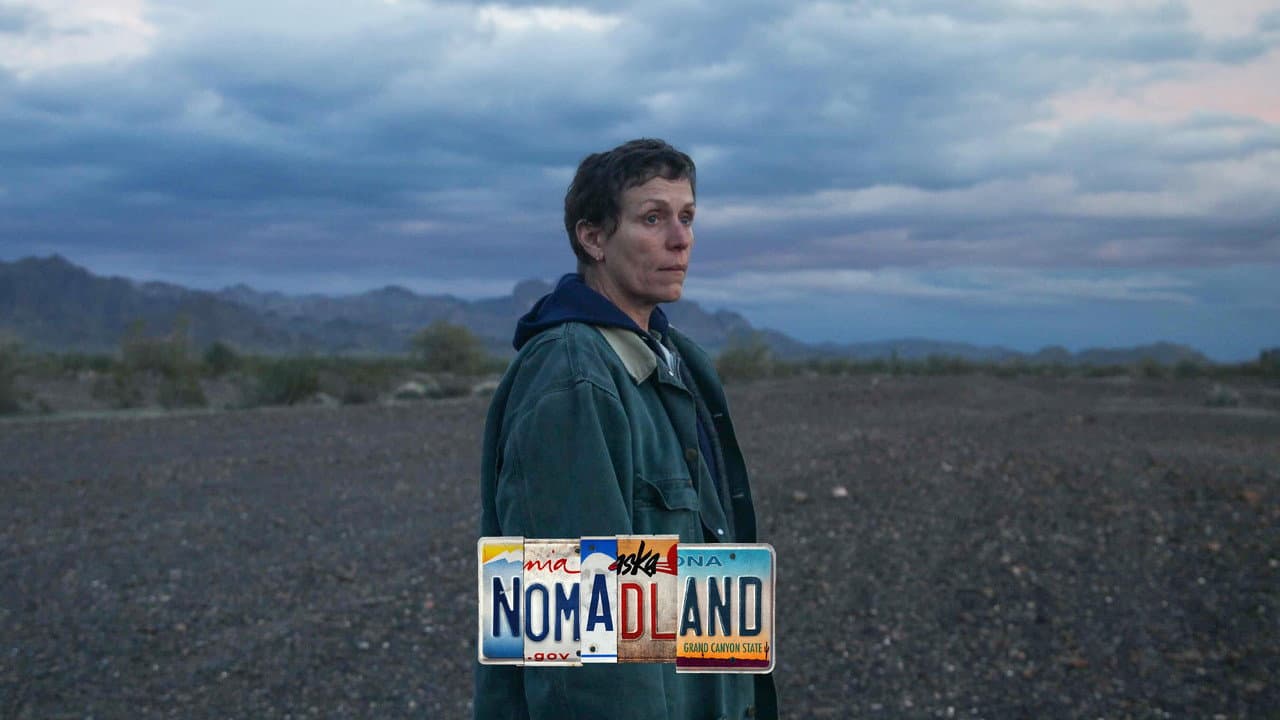 Nomadland — backdrops with title 2