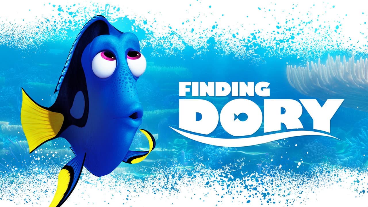Finding Dory — backdrops with title 2