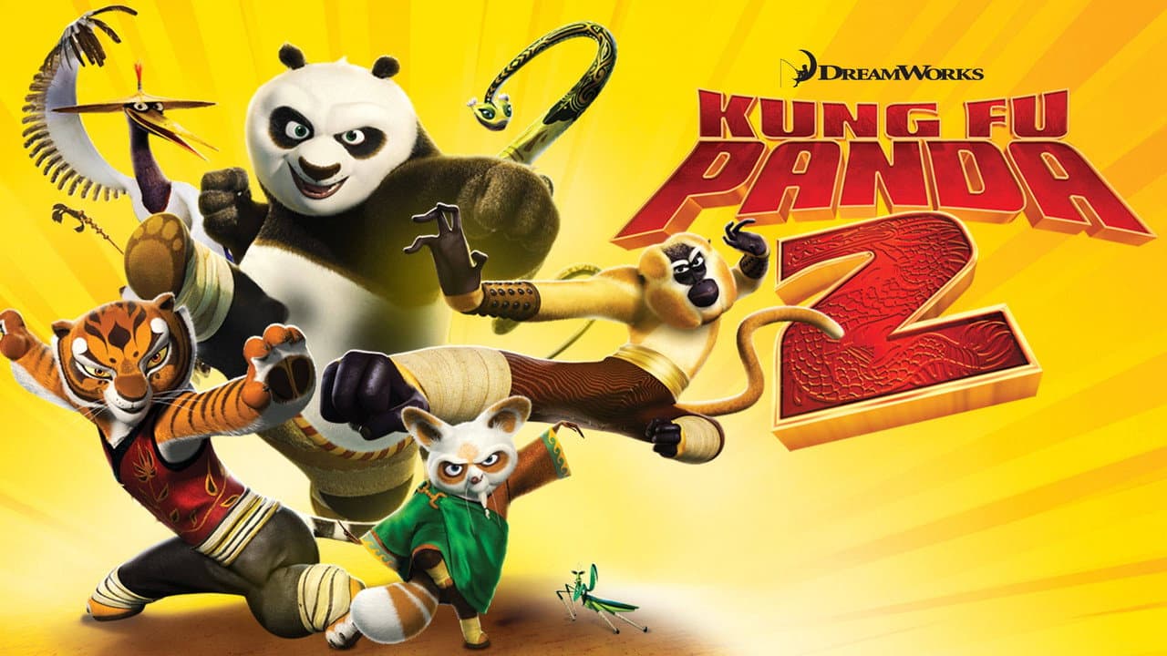 Kung Fu Panda 2 — backdrops with title 3