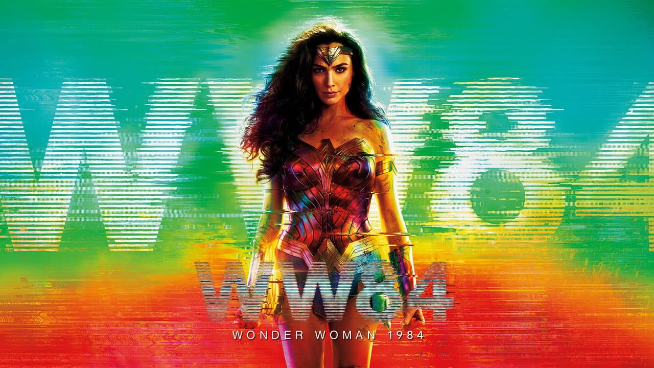 Wonder Woman 1984 — backdrops with title 7