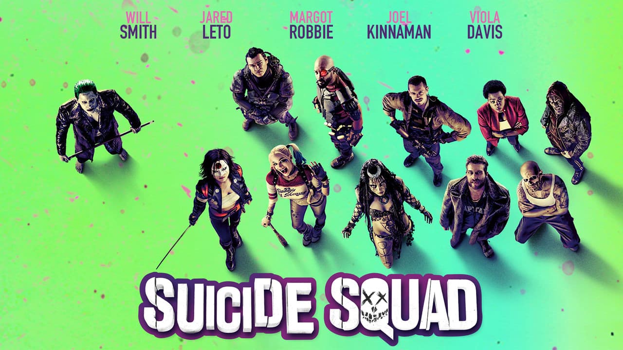 Suicide Squad — backdrops with title 6