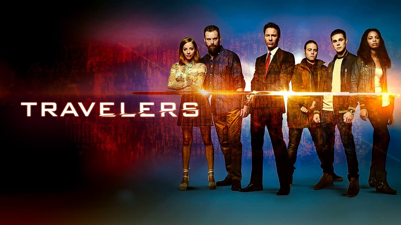 Travelers — backdrops with title 6