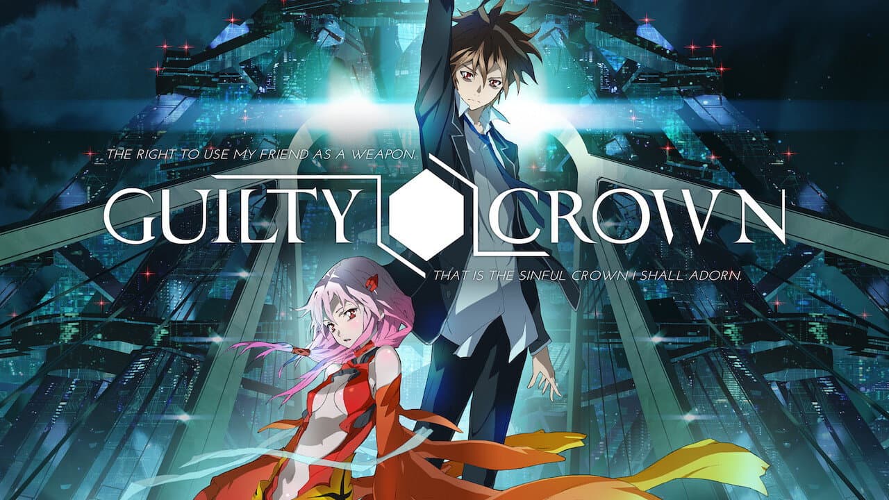 Guilty Crown — backdrops with title 8