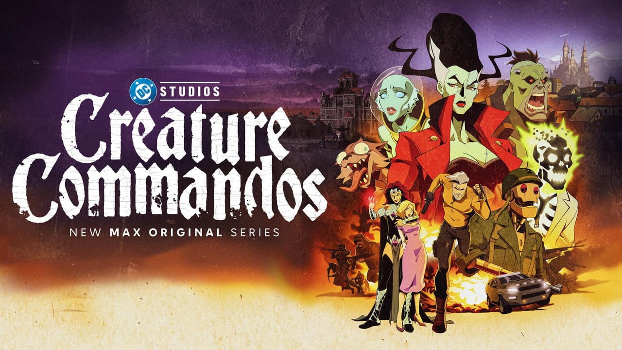 Creature Commandos — backdrops with title 1