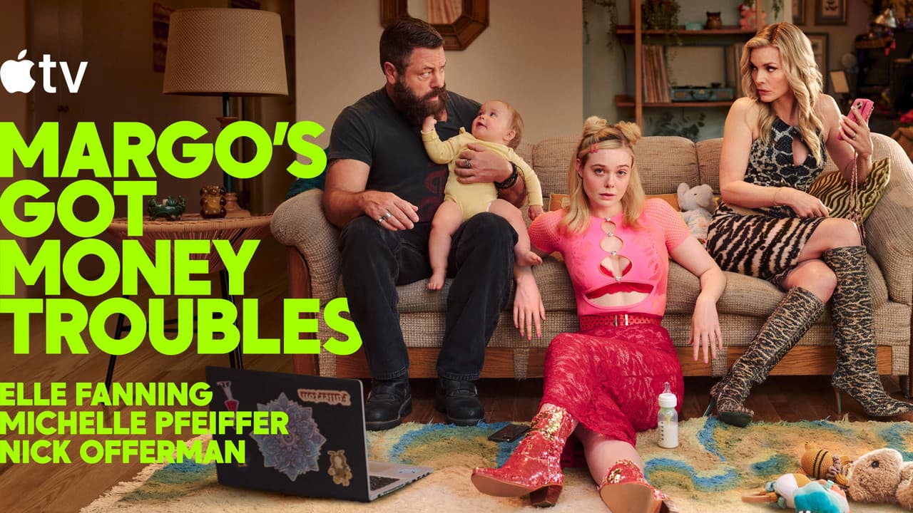 Margo's Got Money Troubles — backdrops with title 3