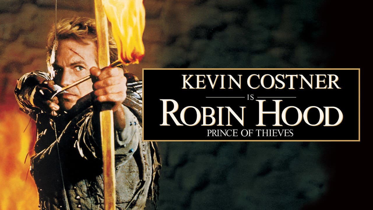 Robin Hood: Prince of Thieves — backdrops with title 6