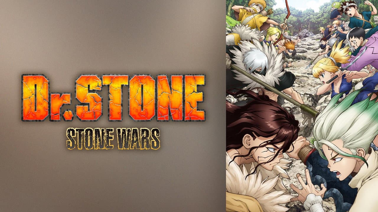 Dr. STONE — backdrops with title 4