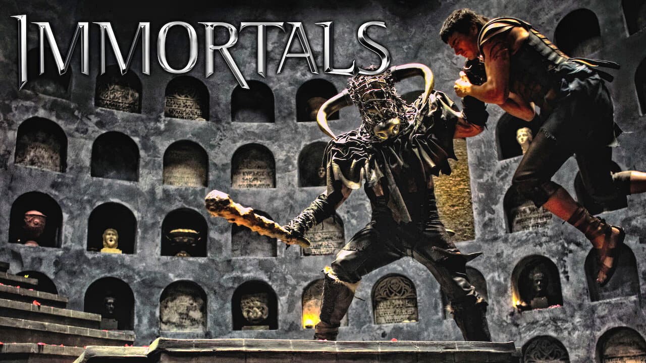 Immortals — backdrops with title 8